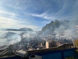 Kebakaran di Jayapura Utara: Polisi Selidiki Penyebab, Tiga Rumah Ludes